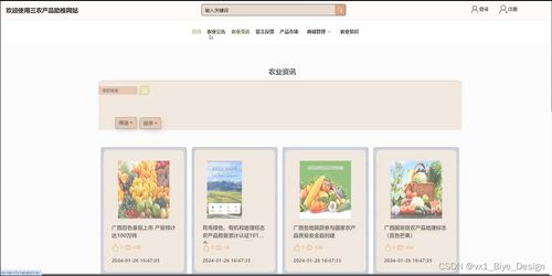 基于SSM框架的三农产品助推网站计算机毕业设计源码解析